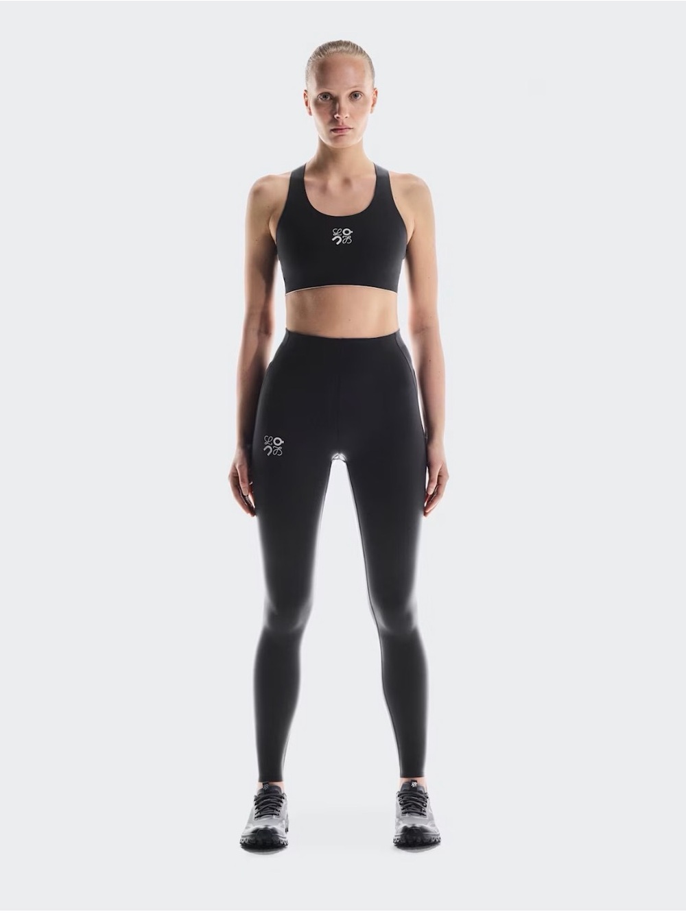 LOEWE x Oncloud Black Leggings